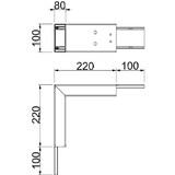 thumbnail of OBO Bettermann Außeneck PLM EC 0810 FS 7218042