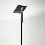 thumbnail of Piantana Moderna Quadra Alluminio Nero Acrilico Led 24W Cct 3000/4000/6000K