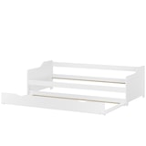 thumbnail of Sofabett zweiter Schlafplatz Bettgestell 90x200 Einzelbett Bettkasten Kiefer waschweiß 60.34-09WoR