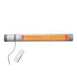 thumbnail of VASNER SlimLine X20 Outdoor Heizstrahler schmal silber, Terrassenheizstrahler 2000 Watt, 6 Heizstufen, IP65 Nässeschutz