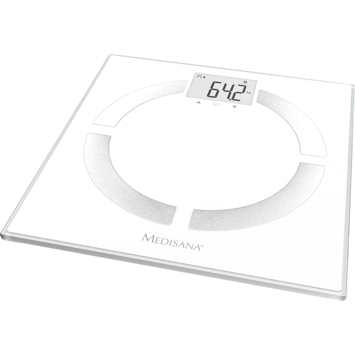 Medisana BS 444 connect K?rperanalysewaage digital W?gebereich (max.)=180 kg Wei? 40444