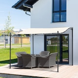 thumbnail of Outsunny Gazebo Pergola 3x3m da Esterno, Giardino o Terrazzo con Tenda