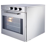 thumbnail of METRO Professional Forno a convezione GCO2001, acciaio inox, 59x70.5x59 cm, 2200 W, 4 tipi di cottura, funzione grill, timer, luce interna, argento