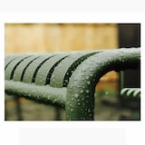 thumbnail of 【HYZL1636-160cm】Outdoor Essgruppe Tisch und Stuhlkombination Set aus Eisen garten Tisch und Stuhlset für den Außenbereich Dunkelgrün