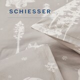 thumbnail of Schiesser Bettwäscheset Nordic - Feinbiber - 2-teilig - 135 x 200 cm - Greige