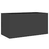 thumbnail of vidaXL Pflanzkübel Schwarz 62x30x29 cm Stahl