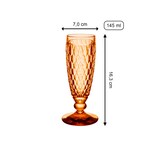 thumbnail of Villeroy & Boch Boston Coloured Sektglas Apricot 16,3cm 120ml
