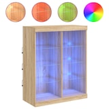 thumbnail of vidaXL Sideboard mit LED-Leuchten Sonoma-Eiche 81x37x100 cm