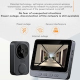 thumbnail of Interphone Vidéo Sans Fil Écran 4.3' Vision Nocturne Sécurité Optimale YONIS