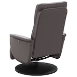 thumbnail of vidaXL Massagesessel mit Fußteil Grau Kunstleder
