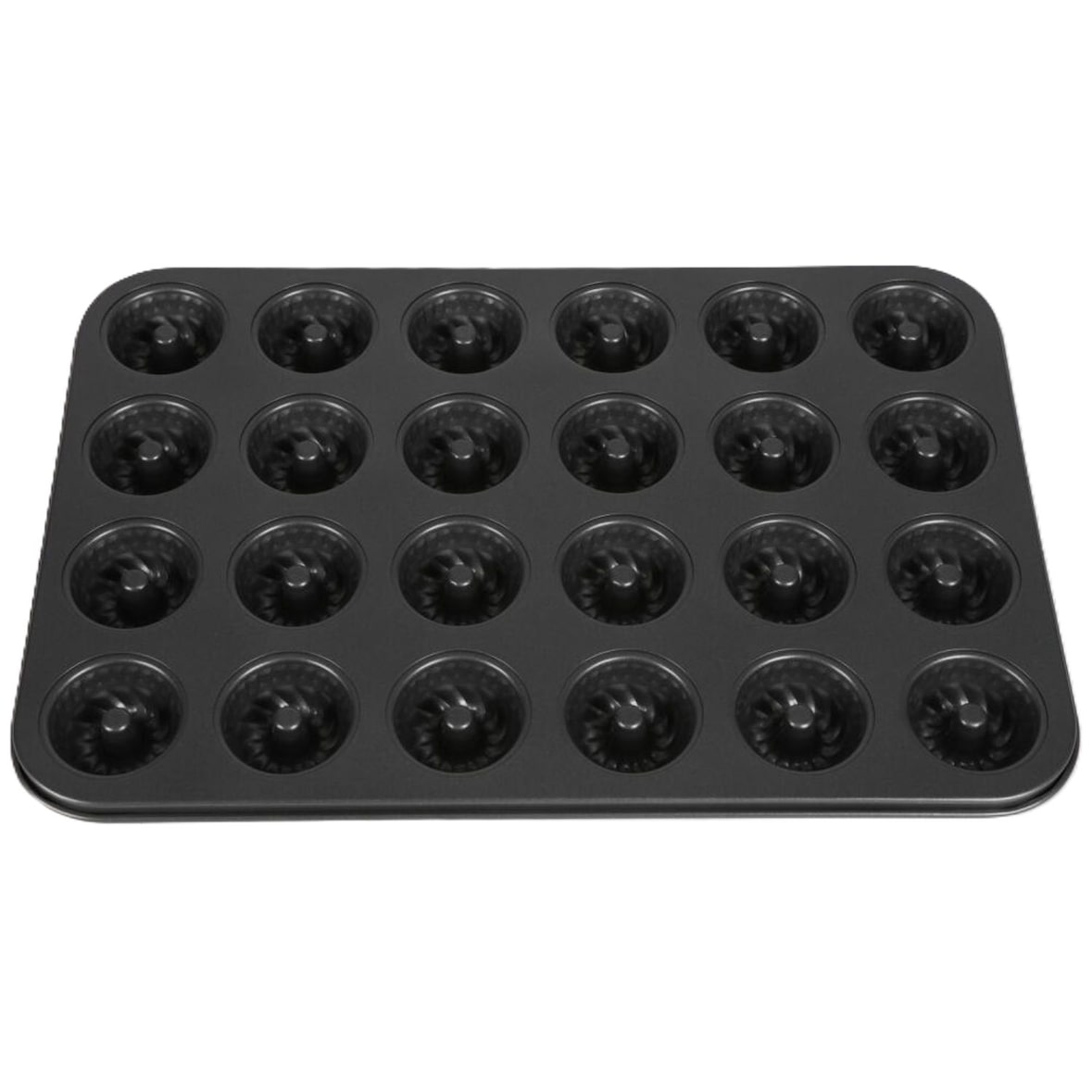 12x Mini-Gugelhupfblech für 24 Förmchen, Antihaftbeschichtet