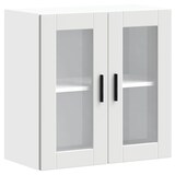 thumbnail of vidaXL Keukenwandkast met glazen deur Porto wit