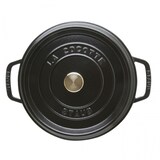 thumbnail of Cocotte Redonda Staub De 30 Cm, 8.35 L, Color Negro