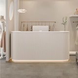 thumbnail of Bancone Reception Negozio Cassa Salone Beige 160×60 cm【M Tiaowen 160】
