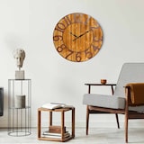 thumbnail of Relógio de Parede Vintage Preto/Madeira Escura Ø80cm Thinia Home