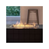 thumbnail of INSERT -Eingebauter Bioethanolbrenner/Einsatz mit 2 Gläsern 60 cm – Linearer Brenner 45 cm / 1 l Fassungsvermögen / Fassungsvermögen 1 l