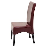 thumbnail of Cadeira de sala de jantar Latina, cadeira de cozinha Cadeira, couro ~ vermelho, pernas escuras