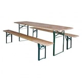 thumbnail of Set birreria tavolo con due panche 210x60xh78cm giardino pic nic sagre