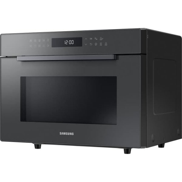 Micro-ondes Combiné 35L - SAMSUNG - MC35R8088CC - Charbon - 52,8 x 40,4 x 48,1 cm - Fonction Air Fry™ usage non-intensif Samsung