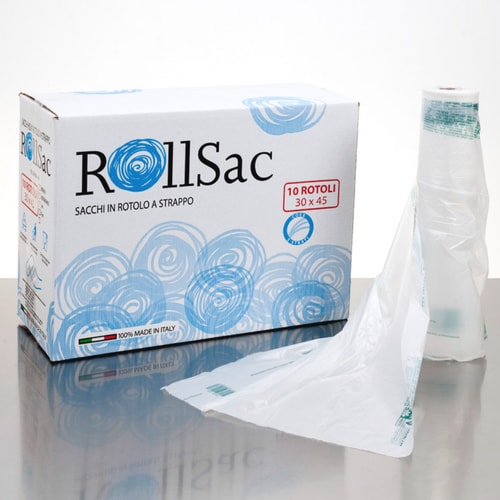 Imballaggi360 - (1 Rotolo) Sacchetti Biodegradabili