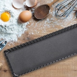 thumbnail of Relaxdays Tarteform, 2er Set, mit Hebeboden, antihaftbeschichtet, 2 Größen, rechteckig & länglich, Quicheform, anthrazit