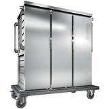 thumbnail of B.PRO TTW 30-115 EDE, Tablett-Transportwagen, einwandig, 3 Flügeltüren / 3 Schrankräume, fahrbar
