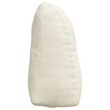 thumbnail of vidaXL Rugkussen Crème 45 x 24 x 50 cm Fluweel