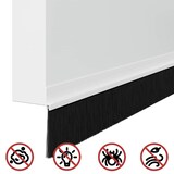 thumbnail of vidaXL Zelfklevende Deurborstels 2 pcs Wit 100 cm Aluminium Legering