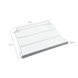 thumbnail of METRO Professional Étagère GSF2001, fer, 40 x 54.5 x 6 cm, blanc,  2 pièces