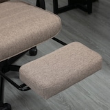 thumbnail of Vinsetto Silla de Oficina Giratorio Silla de Escritorio Reclinable de Tela con Altura Ajustable Reposabrazos y Reposapiés Retráctil 68x67x106-114 cm