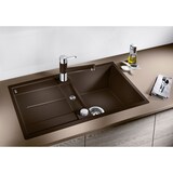 thumbnail of BLANCO METRA 45 S-F flächenbündige Spüle SILGRANIT Felsgrau reversibel Excenter