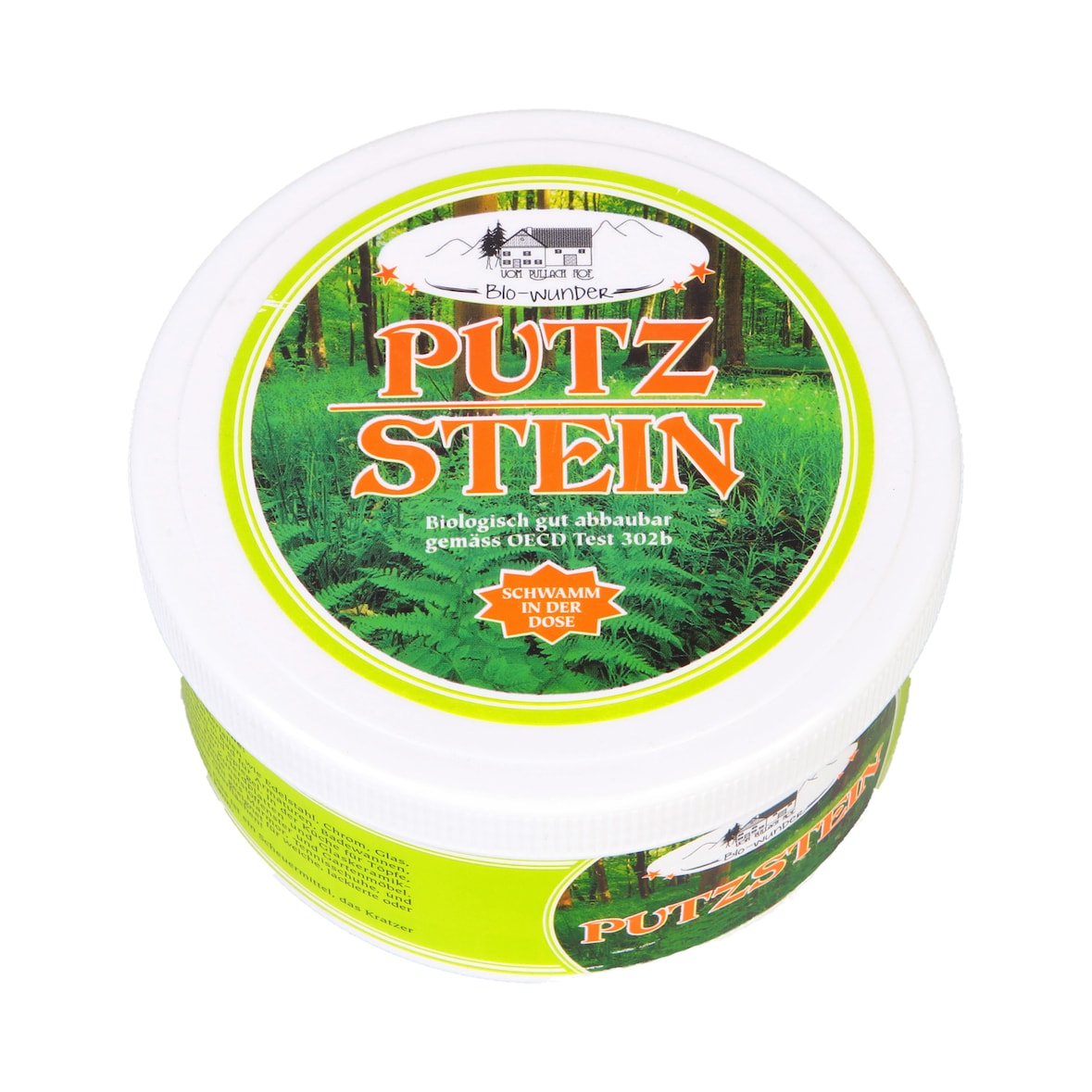 Hochwertiger Putzstein mit Schwamm Made in Germany Pflegt und reinigt