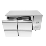 thumbnail of METRO PROFESSIONAL Établi réfrigéré GCC21004D, 136 x 70 x 85 cm, 90 L, 4 tiroirs, argenté