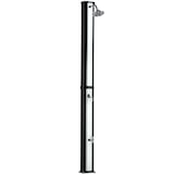 thumbnail of TECTAKE, ducha solar exterior multifuncional, cabezal ajustable 360°, mezclador monomando, 18x44.5x217 cm, negro/plata