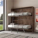 thumbnail of Kando Doppelbett Noce mit Matratze Klappbett