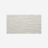 thumbnail of Juego de 12 paneles decorativos con efecto ladrillo 3D, revestimiento de pared de poliuretano de 8,6 m², 120 x 60 x 2,5 cm, cuarcita blanca.