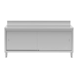 thumbnail of Helloshop26 - Armário de bancada de cozinha em aço inox com portas de correr e backsplash 180 x 60 cm 14_0005095