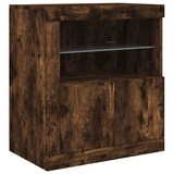 thumbnail of vidaXL Sideboard mit LED-Leuchten Räuchereiche 283x37x67 cm