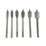 thumbnail of Assortiment de 6 mèches plates bois D. 10 à 25 mm x Q. HEX en acier WS - 440060 - Beast
