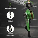 thumbnail of Ratschenzug 3 t Tragkraft - 3 m Hubhöhe Hebezug Kettenzug Hebelzug Flaschenzug