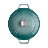 thumbnail of Cocotte ronde 24 cm Chasseur bleu 400.00 cl Rond Fonte émaillée Chasseur 24.00x24.00 cm