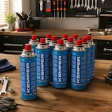 thumbnail of Pack de 12 Cartouches gaz 227g Butane KEMPER