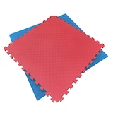 thumbnail of Arquiservi - Esterilla Tatami Puzzle 1x1x20mm Rojo-Azul / Antideslizante, yoga, pilates.