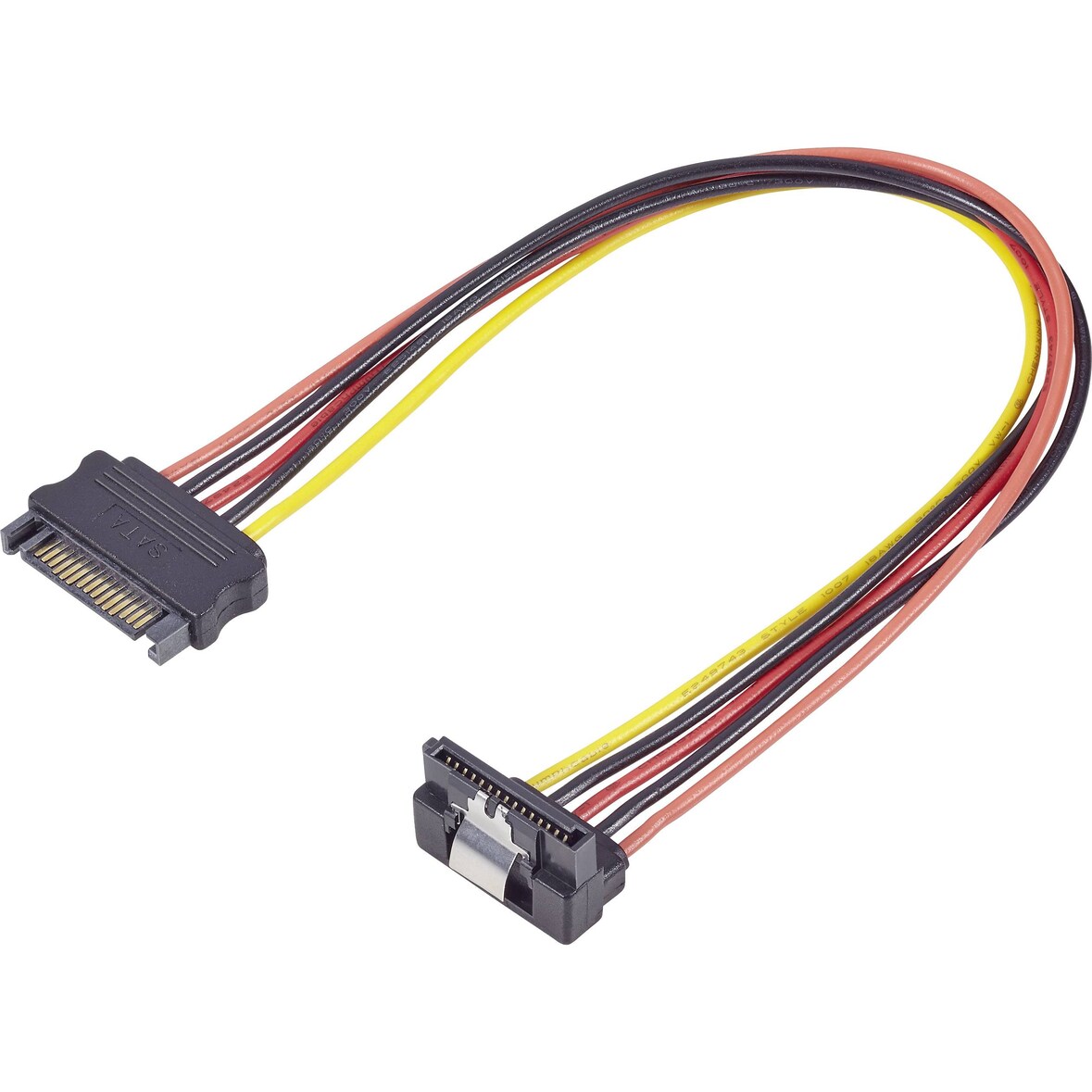 Renkforce Strom Verlängerungskabel [1x SATA-Strom-Stecker 15pol. - 1x SATA-Strom-Buchse 1 RF-4128339