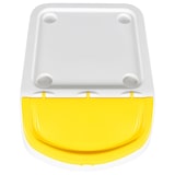 thumbnail of DELUKE® 3er Set Abfallbehälter mit Deckeln 3x40L Stapelmülleimer Abfalleimer Küche Mülleimer 3 Fächer Müllbehälter Kücheneimer 120L, Weiß