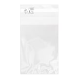 thumbnail of MONOUSO - Plastic Zak met Zelfklevende Flap Cellofaan 7x10cm G-160 (100 Stuks)