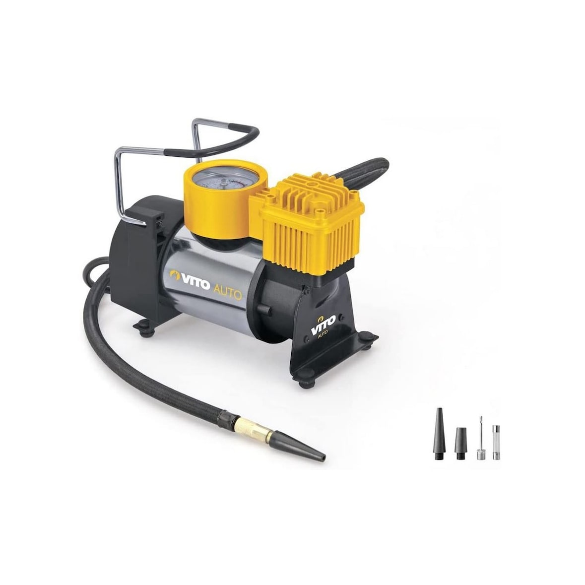 Compressor portátil 140W 10 bar 115PSI Multi funções 35L/min Acessórios e saco VITO
