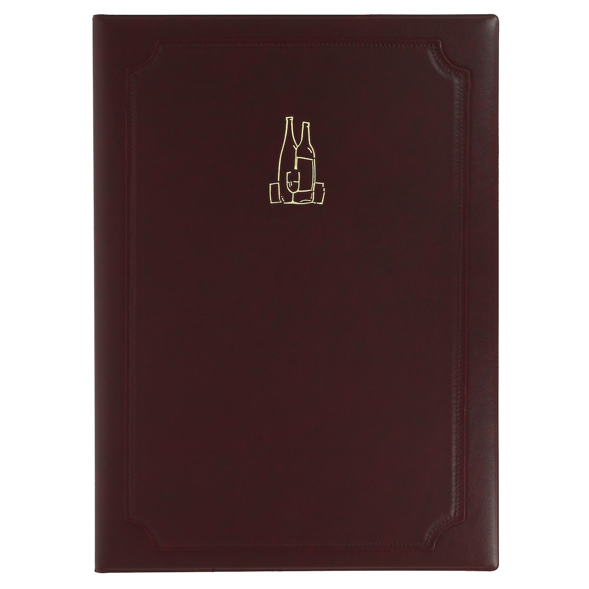 Carta de Vinos "Rústica" Granate