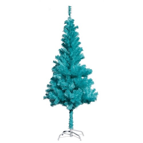 Künstlicher Weihnachtsbaum inkl. Ständer Tannenbaum Christbaum türkis 180cm : 180 cm