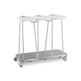 thumbnail of Abfallsammler, 3-fach, mit Fußhebel